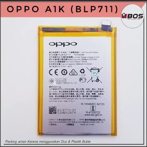 baterai oppo model blp711