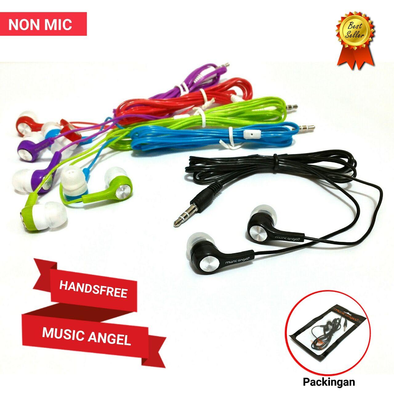 Music Angel Earphone Ma77 Hitam - Smart4K Design Ideas