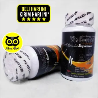 Vitamin Obat Burung Import Vita Booster Kapsul Capsul Soft Gel