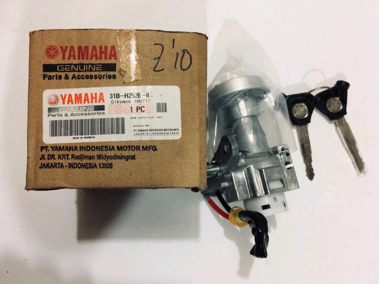 KUNCI KONTAK YAMAHA JUPITER Z 2010 ASLI ORIGINAL ASLI Lazada
