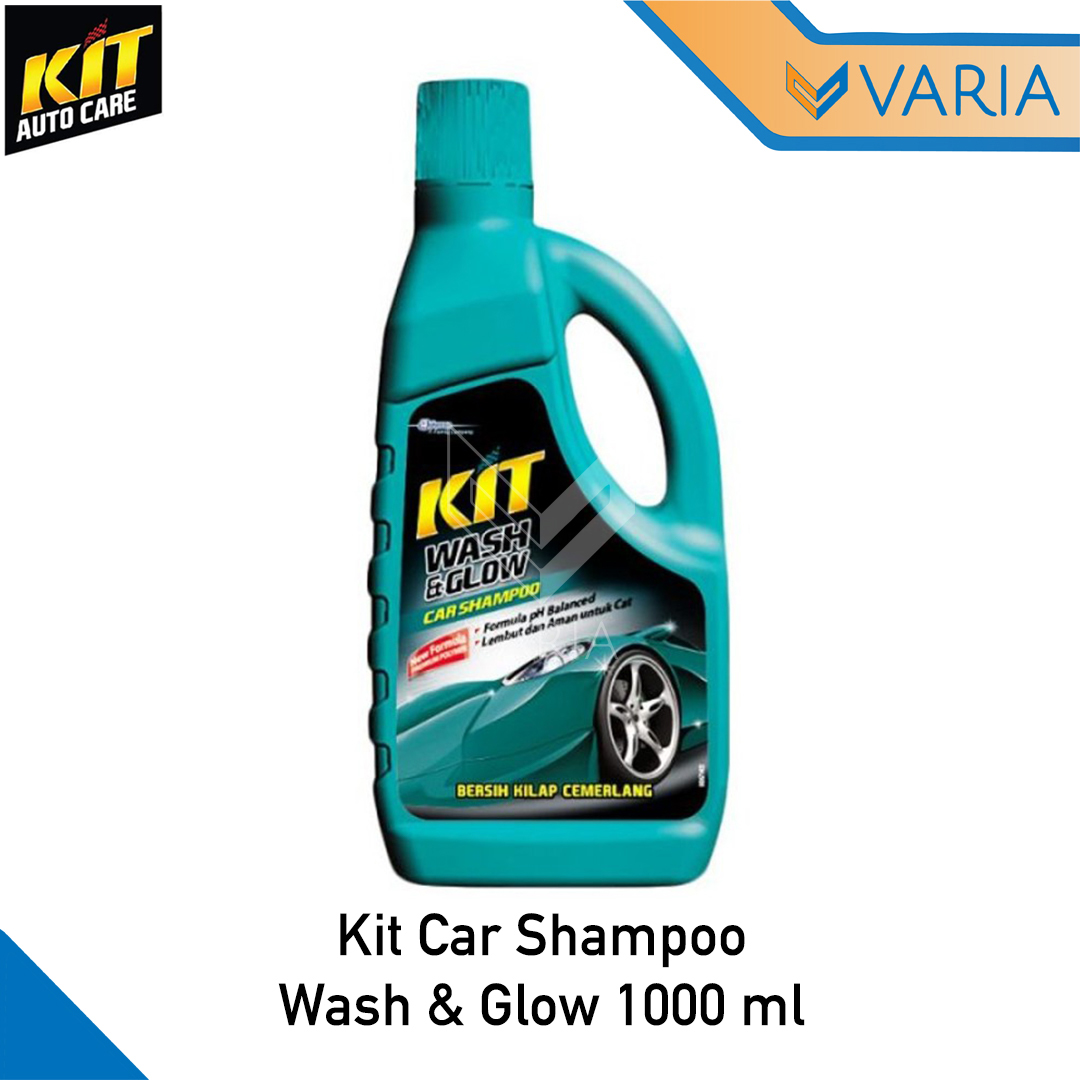 Kit Car Shampoo Cuci Motor Mobil Wash & Glow Bottle 1000 ml 1 L