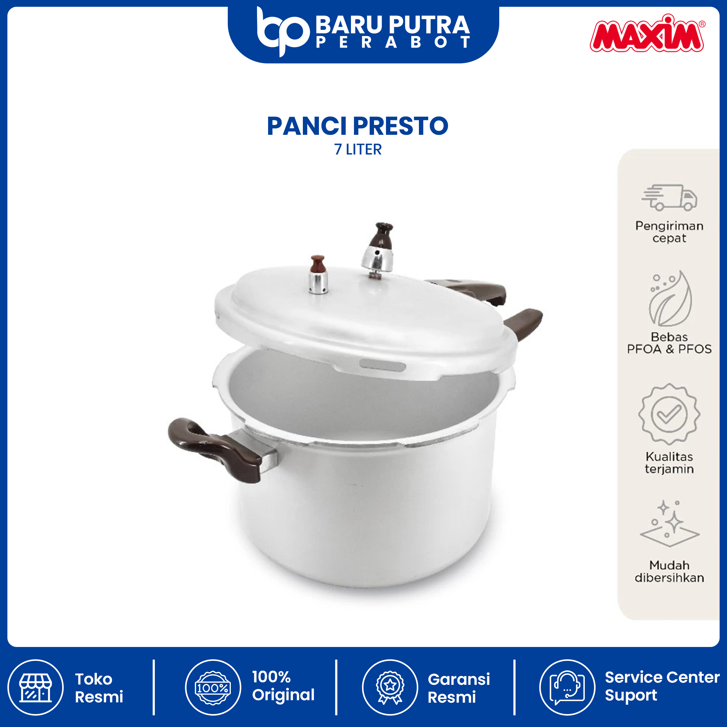 Presto Maxim Panci Presto Maxim Ukuran Liter L 24 CM