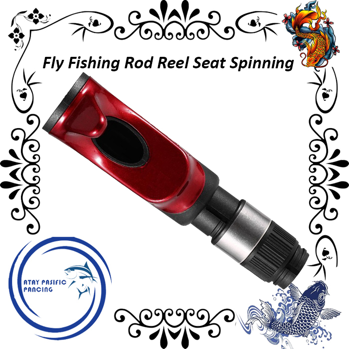 Fly Fishing Rod Reel Seat Spinning Wheel Rod Mount Clip
