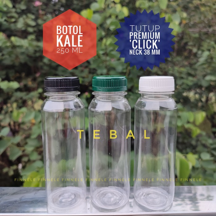 Botol Kale 250 Ml Tebal Botol Plastik 250 Ml Tebal Botol Jus Kopi 
