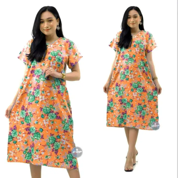 Daster Terbaru 2020 Baju Daster Ibu Hamil Modern Jumbo Baju Hamil Modern Murah Dress Bahan Rayon Halus Dan Adem Ld 104cm Lazada Indonesia