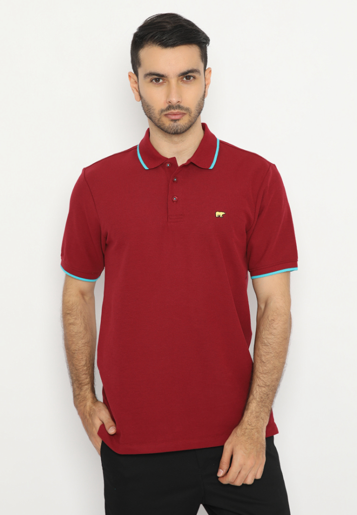 Jual Burgundy Polo Shirt Terbaru - May 