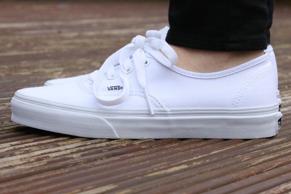 Vans authentic outlet putih