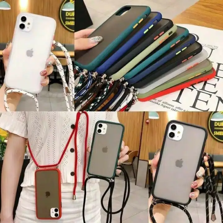 Ykcs 0700 Sling Case Samsung Oppo Vivo Iphone Xiomi Lanyard Case Hybrid Slin Case Aero Lazada Indonesia