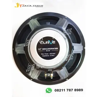 speaker curve 12 inch woofer