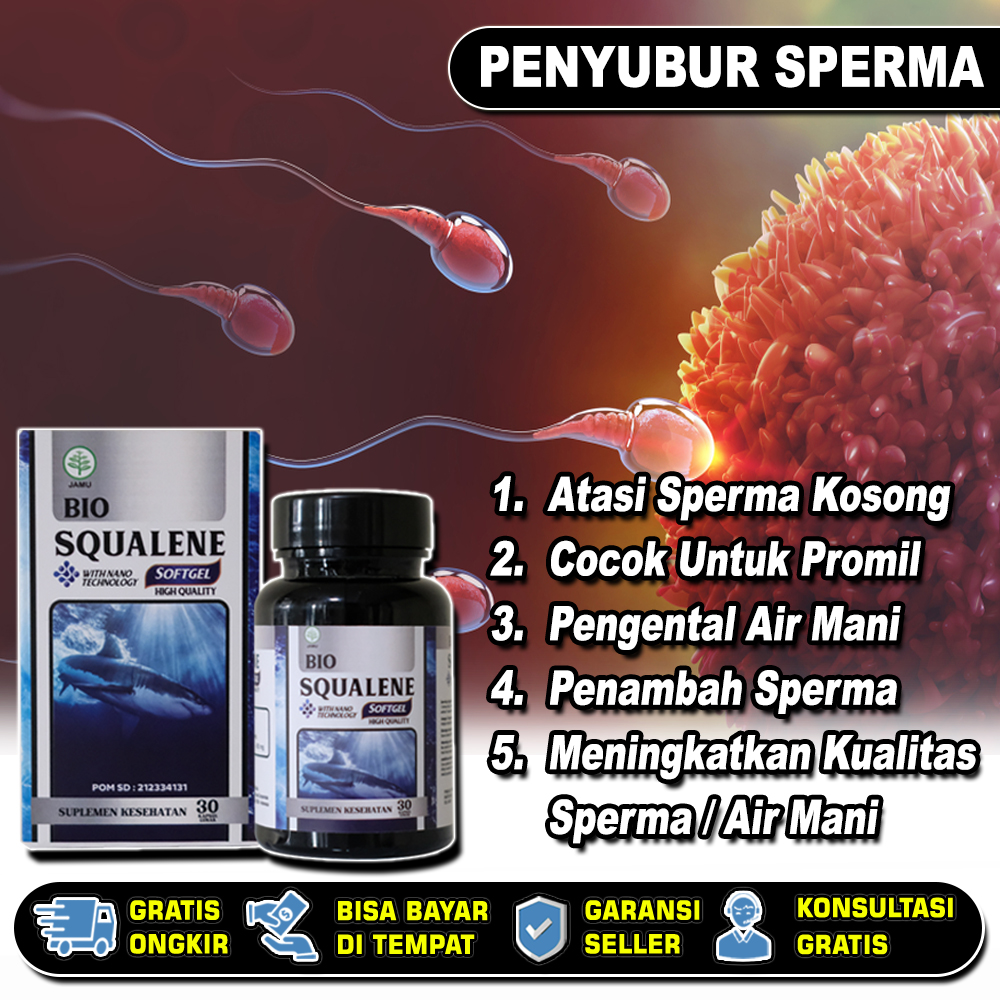 obat sperma kosong obat sperma keluar banyak pengental air mani encer pria  penyubur sprema lelaki panambah seperma laki laki obat sperma berdarah obat  azoospermia obat sperma kental dan subur laki2 BIO SQUALENE