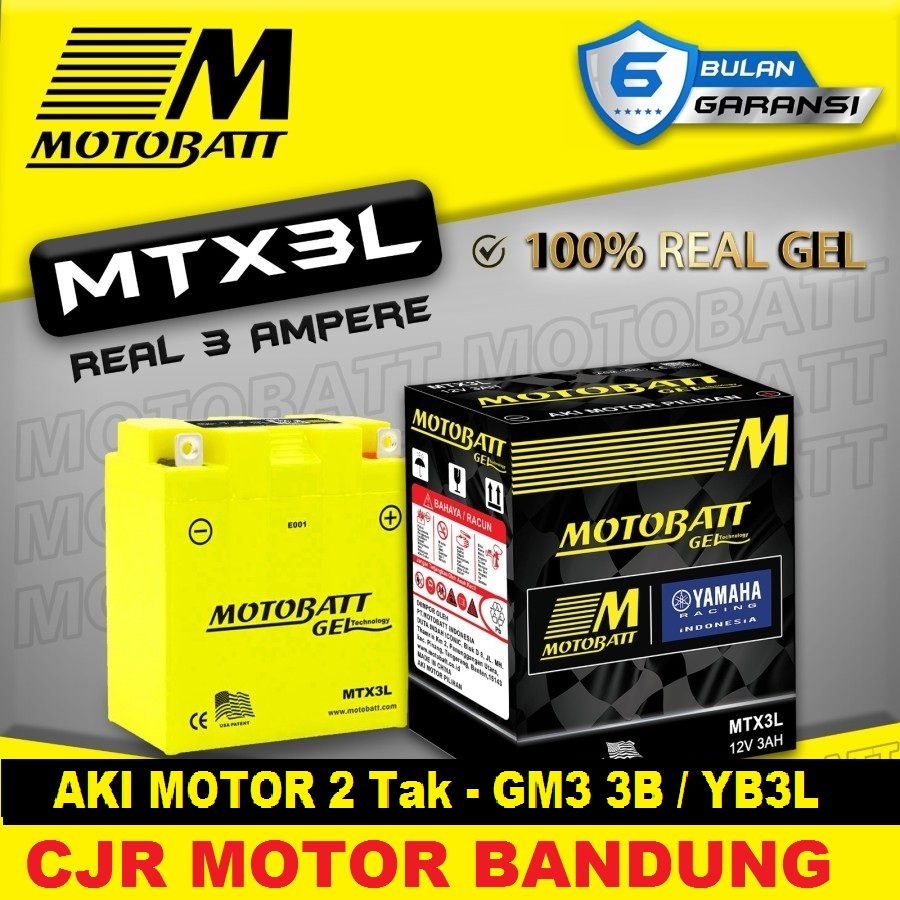 AKI KERING GEL motor 2 TAK RX KING NINJA 150 MOTOBATT MTX3L GM3 YB3L ...