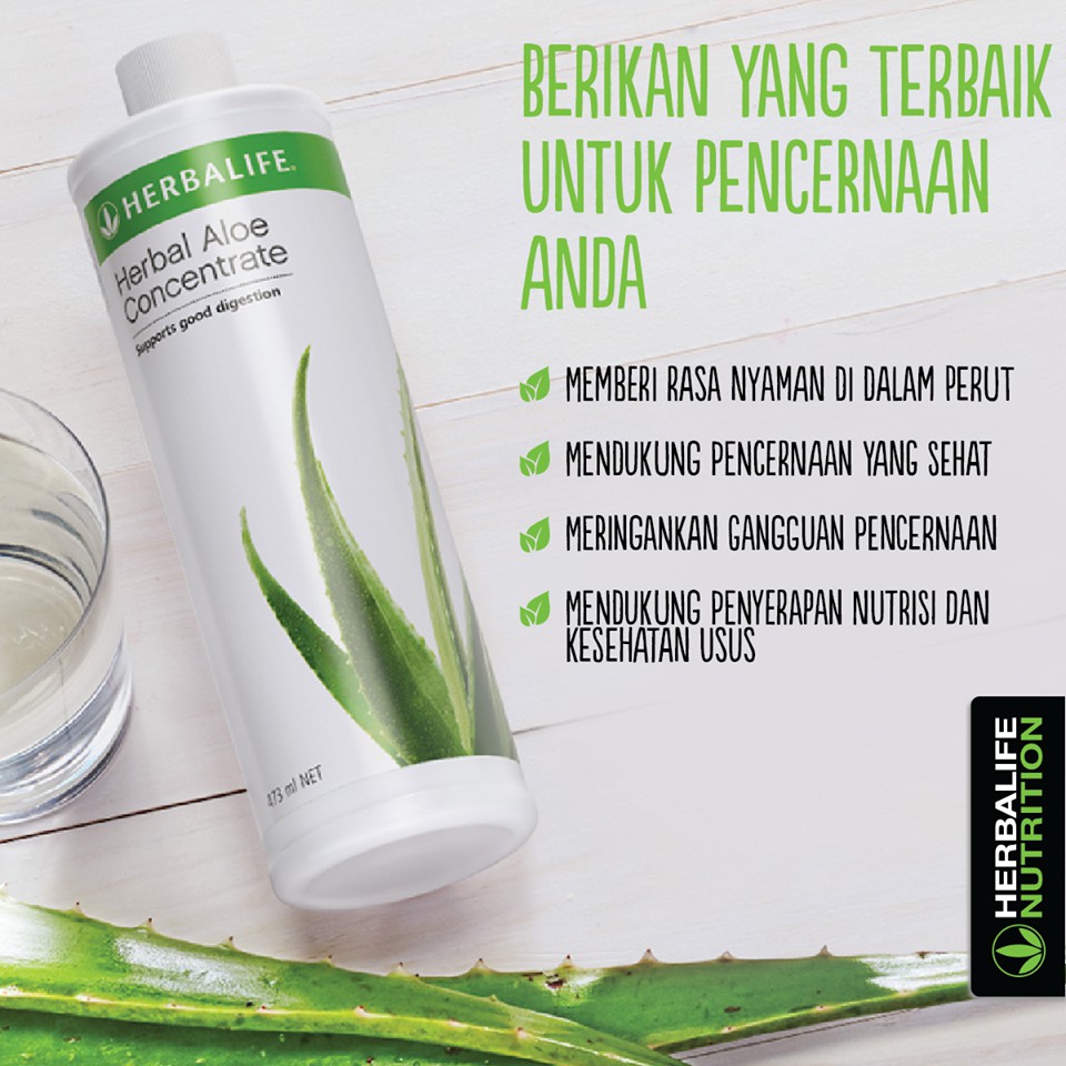 Herbalife Aloe Concentrate Original Lazada Indonesia