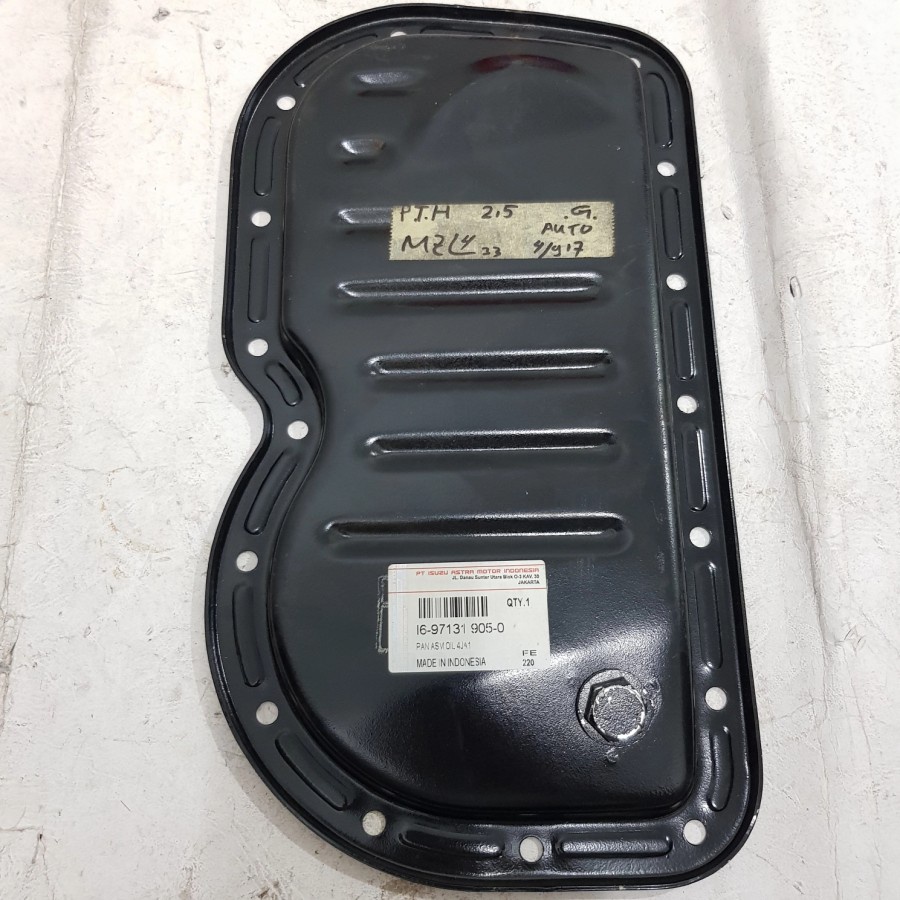 Tutup Bak Oli / Panci Oli / Oil Pan Carter / Karter Panther Kotak Lama