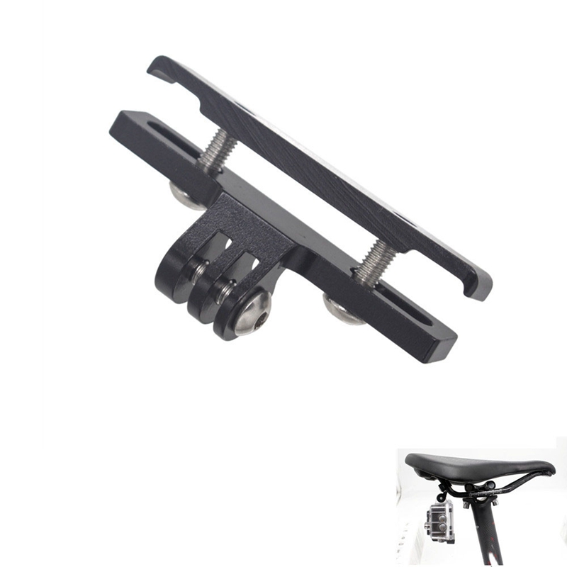 Bicycle Saddle Rail Camera Mount Bike Seat Mount for GoPro Hero Fussion