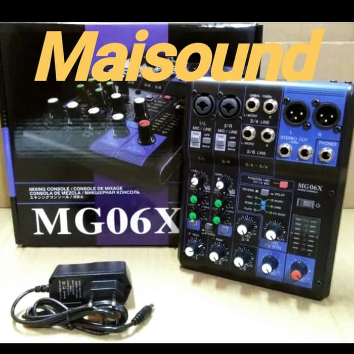 Jual Mixer Yamaha 6 Channel Terbaru Lazada Co Id