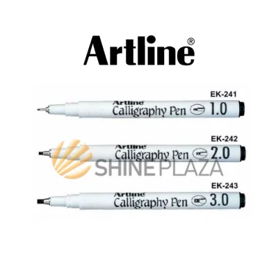 Artline Calligraphy Pen - Pulpen Kaligrafi Artline Hitam