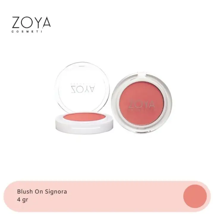 blush on zoya