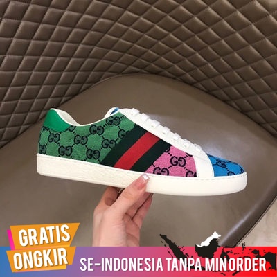 Sepatu sneaker pria gucci