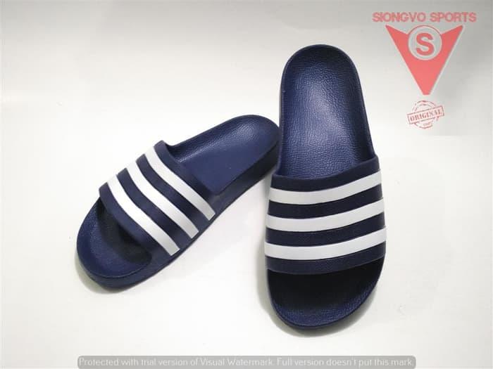 SANDAL SLIDE - ADIDAS ADILETTE AQUA ORIGINAL F35542 DARK NAVY