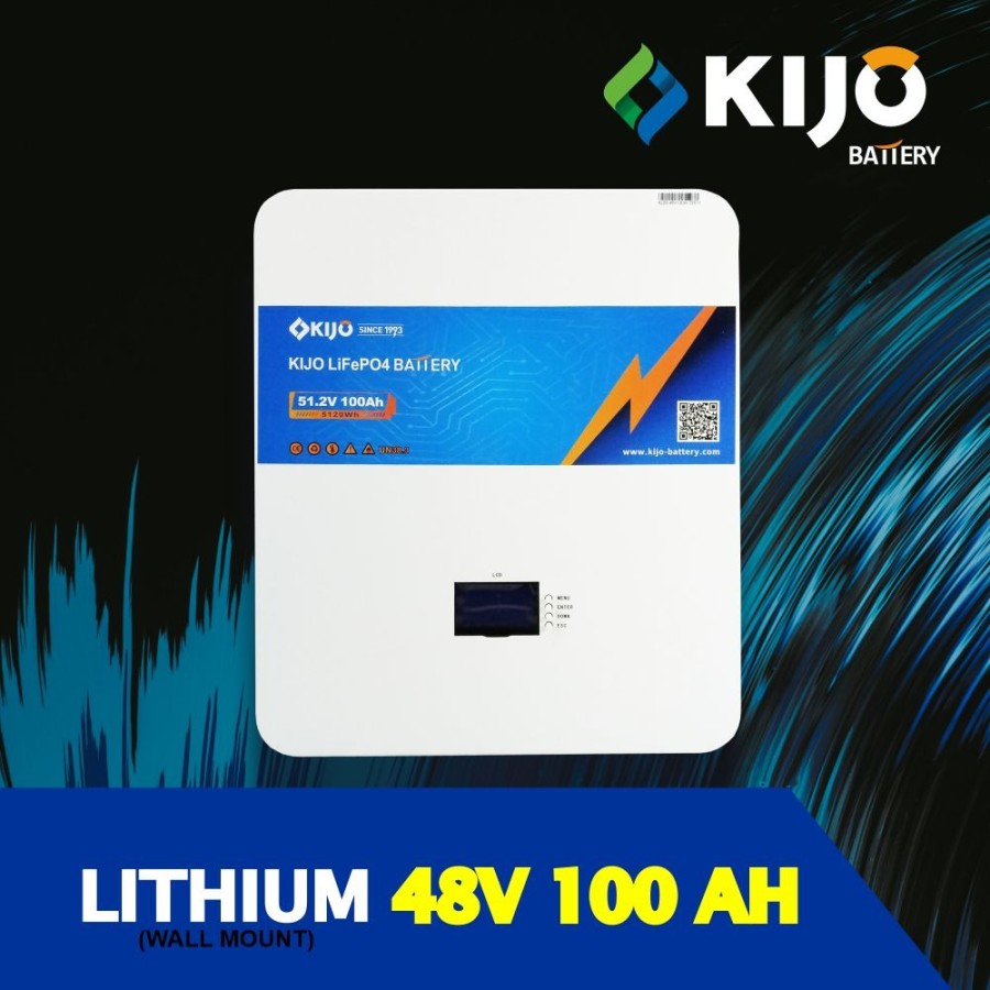 KIJO BATTERY LITHIUM 100AH 48V - 100AH 48V WALL MOUNT original | Lazada ...