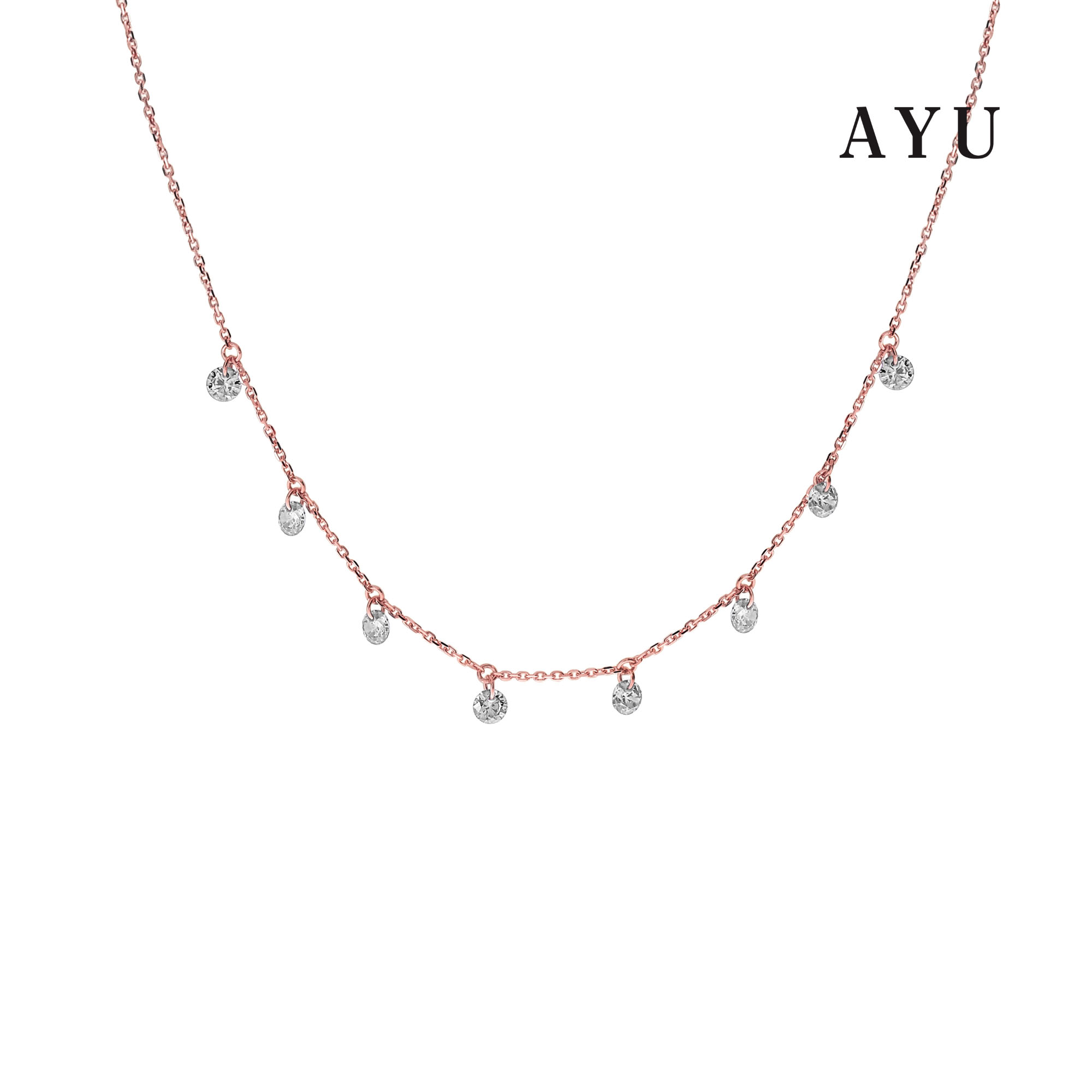 Jual Chain Necklace Rose Gold Terbaru 