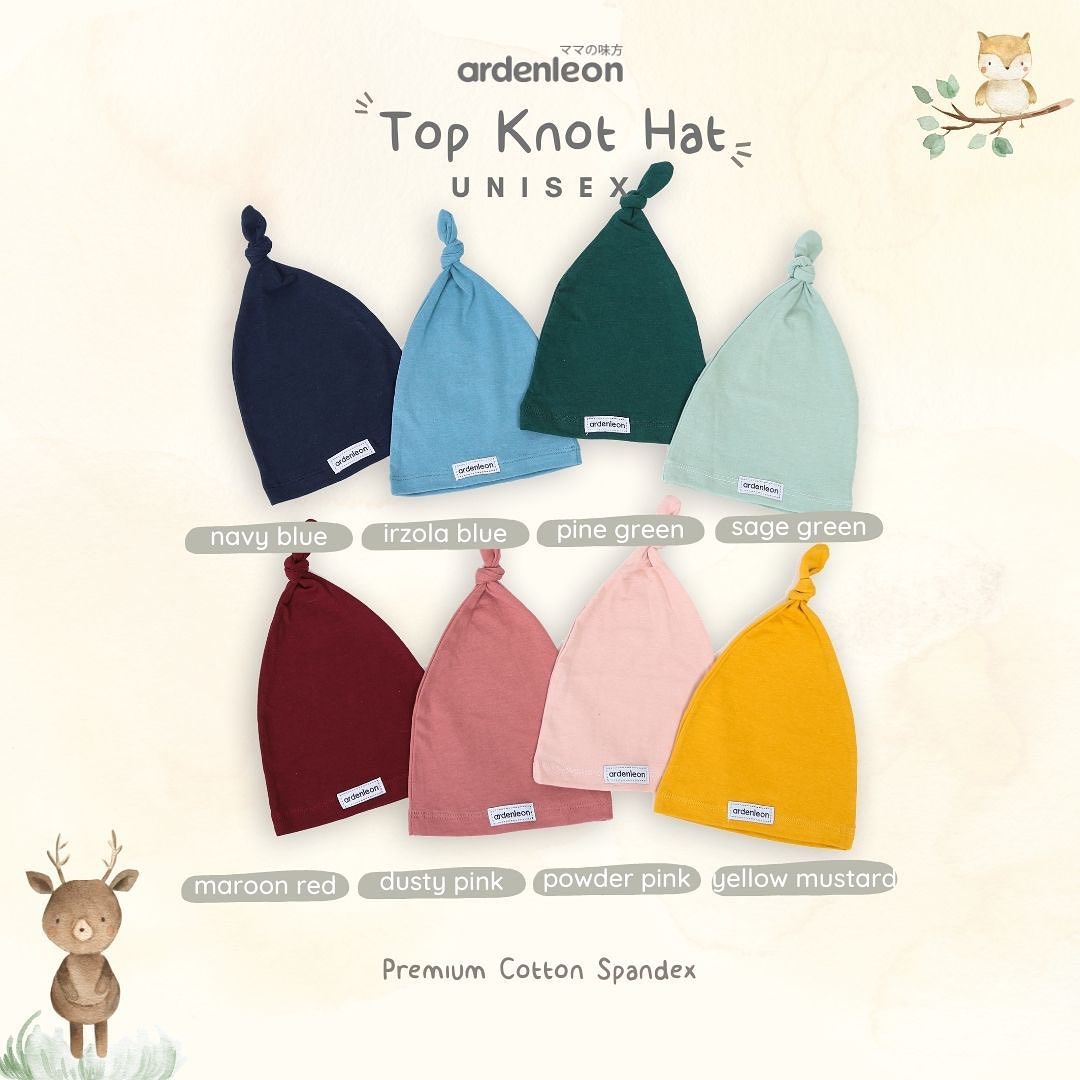 Ardenleon Top Knot Hat / Topi Bayi Lazada Indonesia