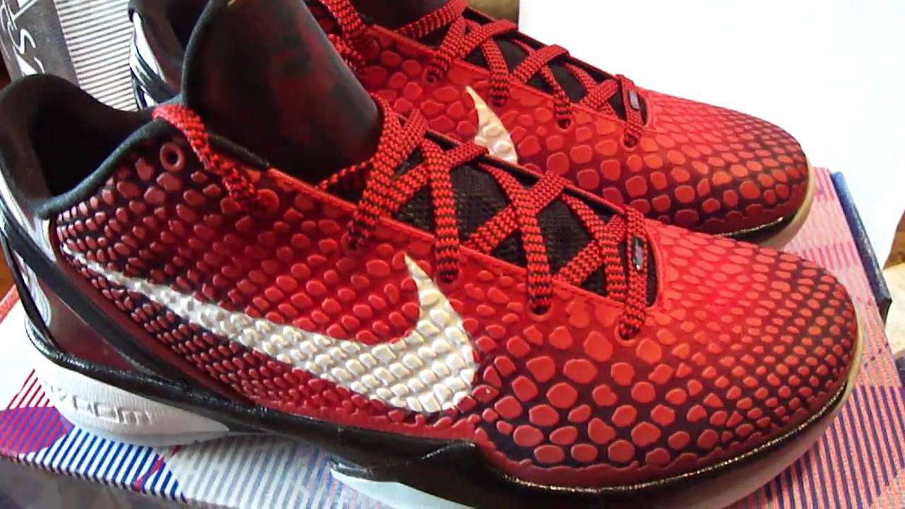 kobe 6 all star red