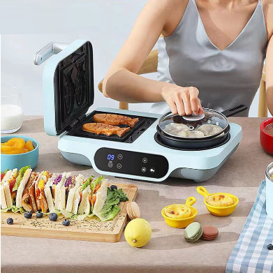 Breakfast machine Kompor Listrik Oven Multifungsi Waffel Maker 921