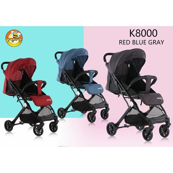Stroller Pacific K8000 Cabin Size Ringan One Hand Fold Newborn 6thn 35kg Kuat Simple Murah Stroller Bayi Kereta Dorong Lazada Indonesia