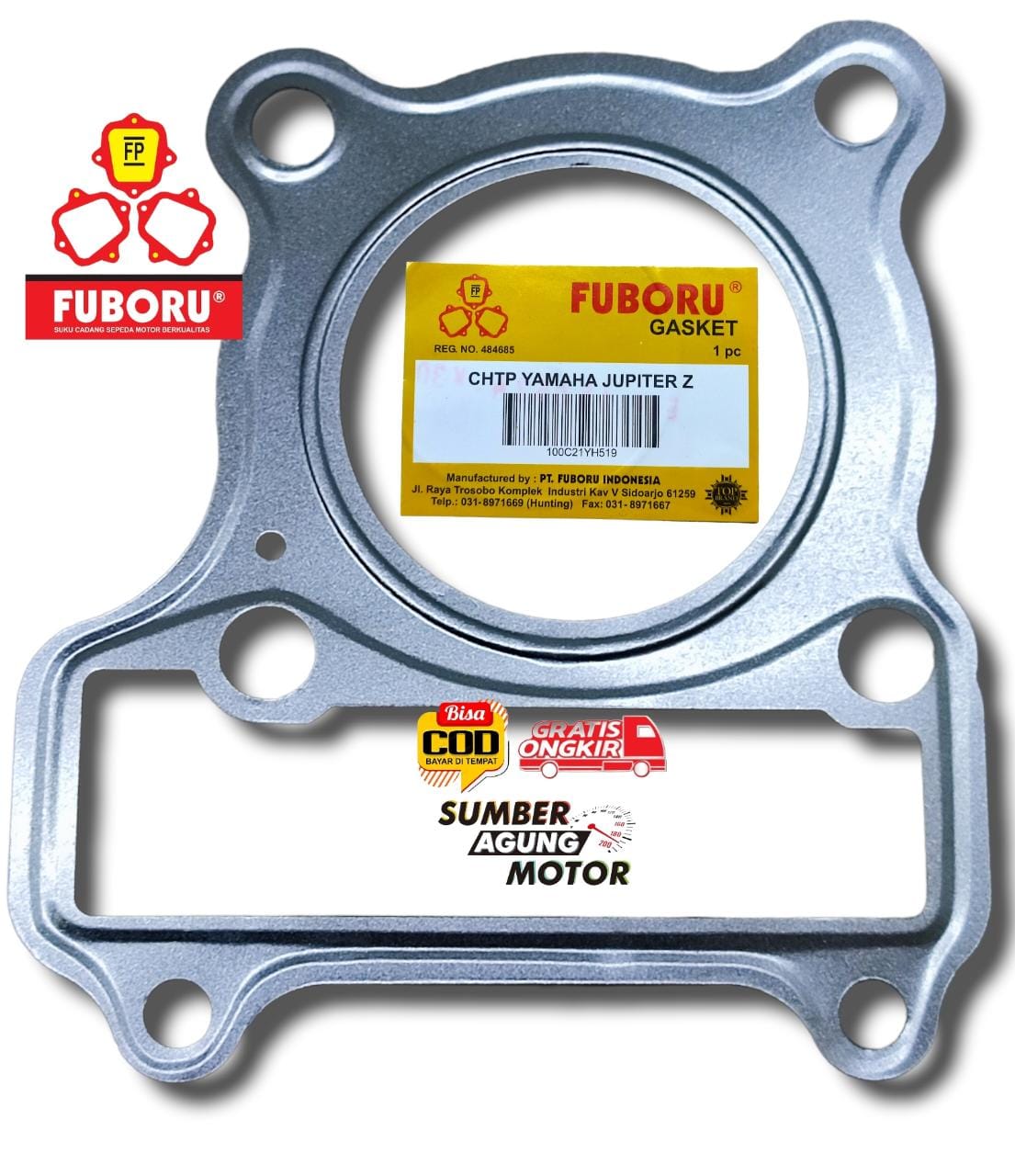 Perpak PERPAK PAKING CHTP CYLINDER HEAD YAMAHA JUPITER Z FUBORU | Lazada Indonesia