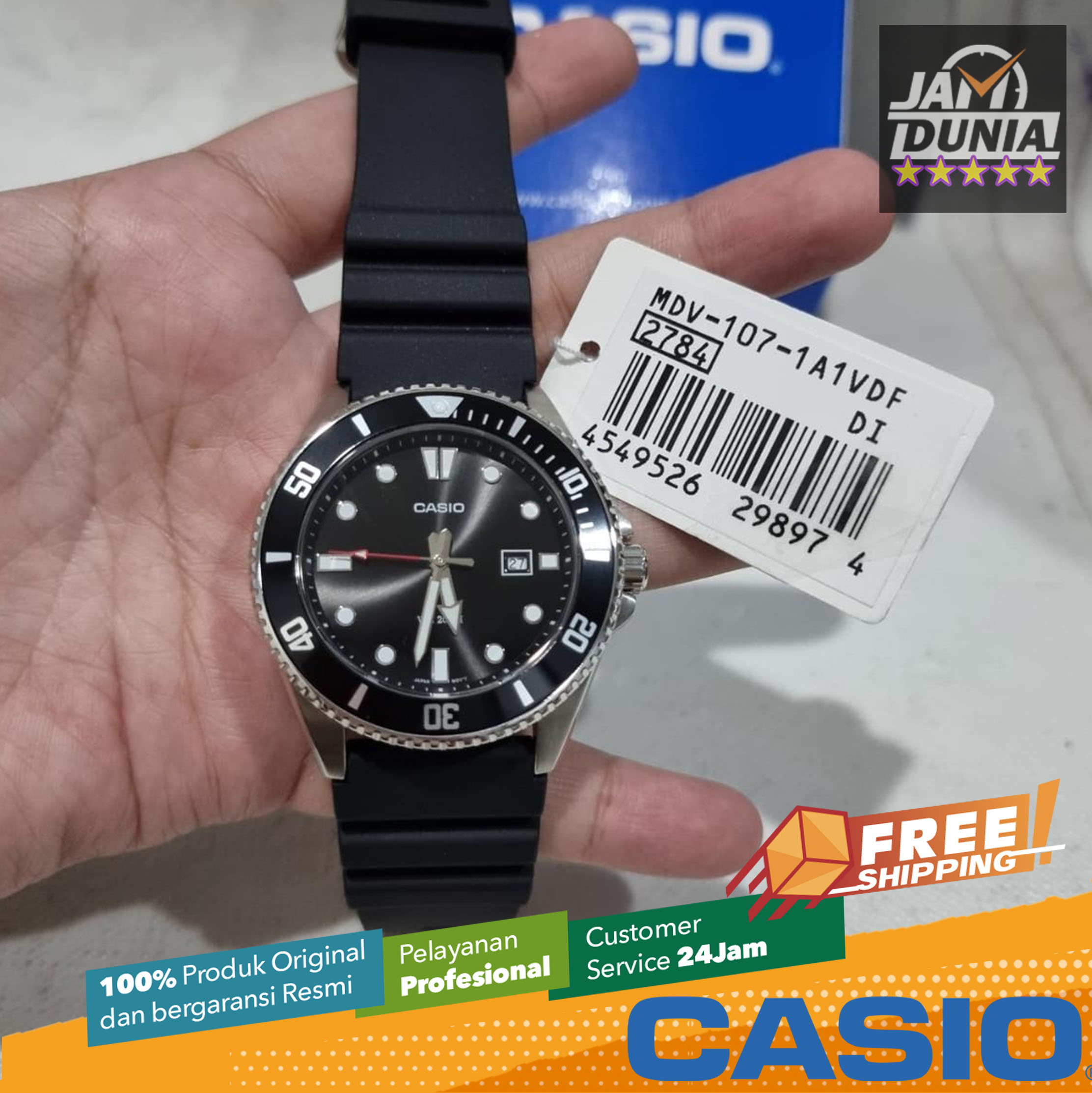 Casio Mdv106 Casio 107 Casio MDV-107-1A1VDF Watch –