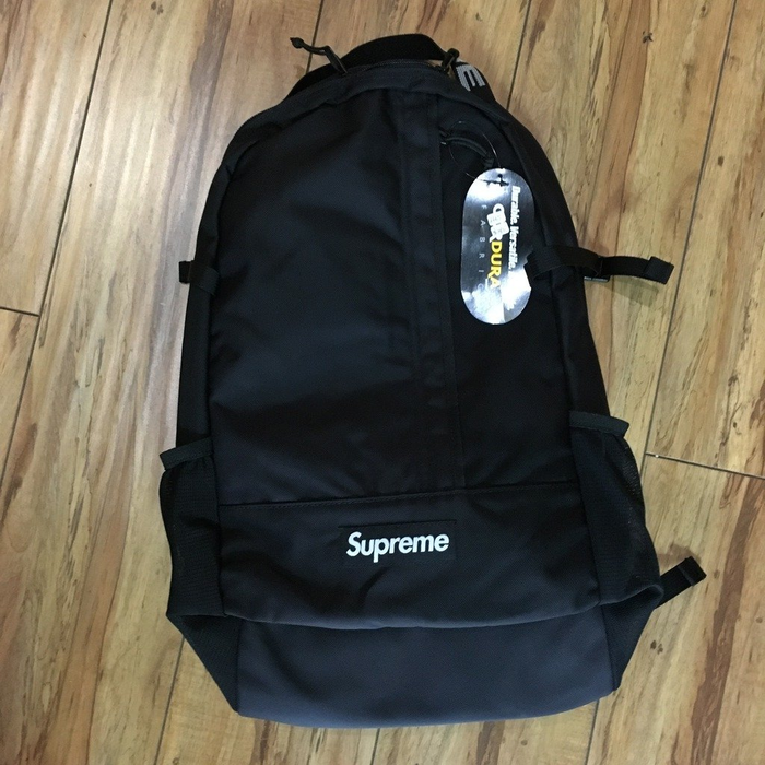 black supreme backpack