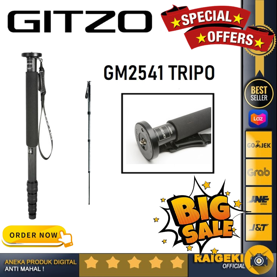 Gitzo ジッツオ GM2541 Series 2 6X Carbon Fiber Monopod 一脚