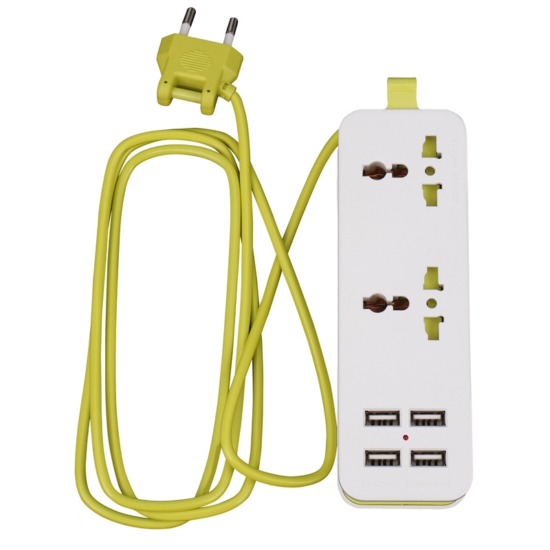 Bảng giá Extension Electrical Socket Portable Charging Ports USB Travel Household Power Strip Electrical Socket Power Sockets Smart Charger Wall EU Plug 10 hole