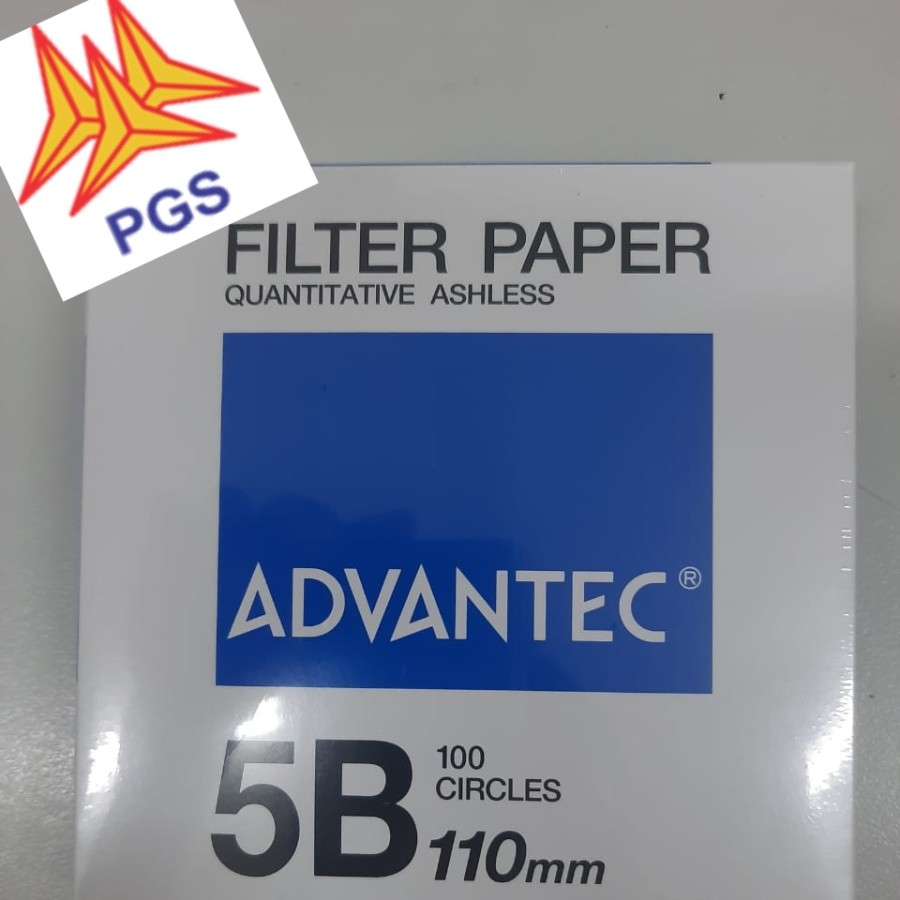 Advantec Filter Paper Quantitatie No 5B diameter 110 mm Lazada Indonesia