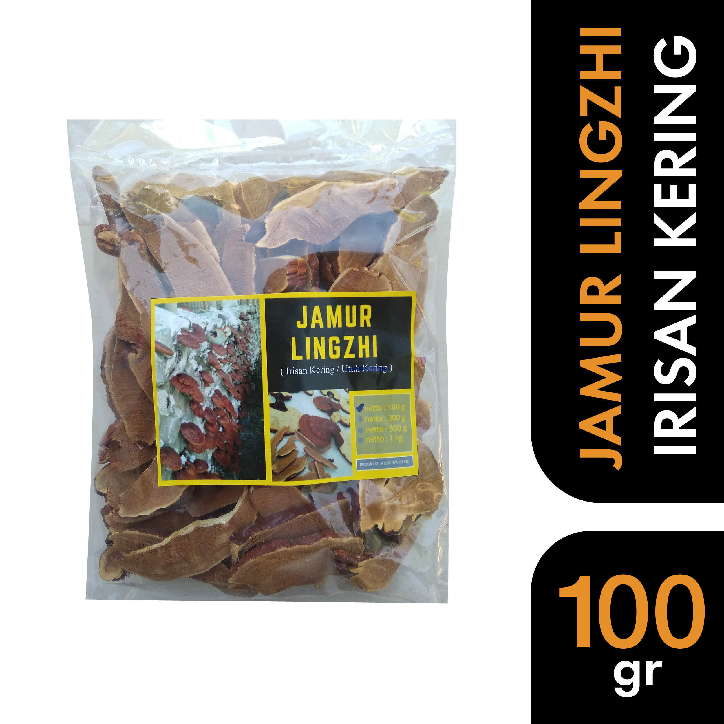 Jamur Lingzhi Irisan Kering Ling Zhi Kualitas Super 100 gram Lazada