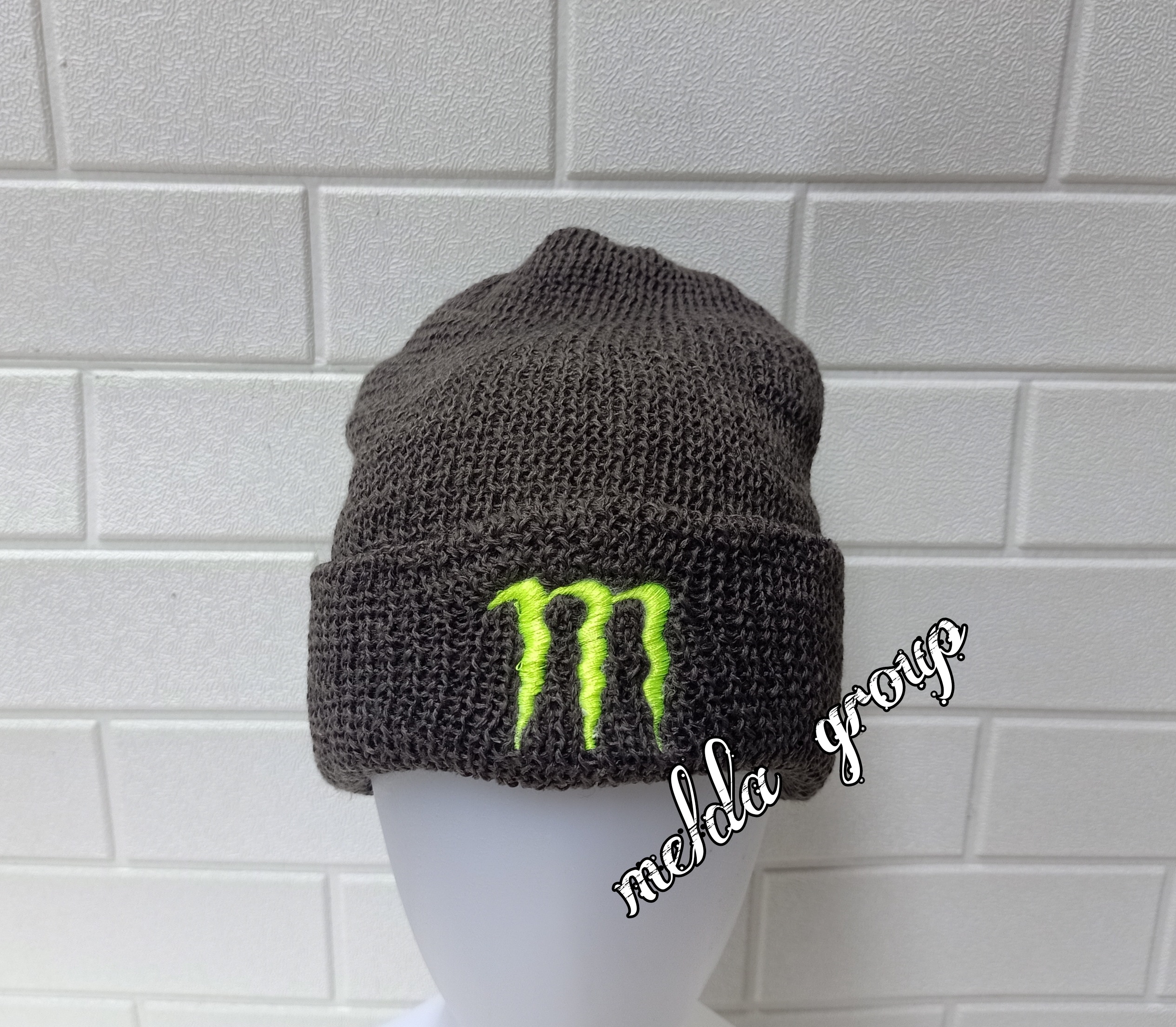 kupluk rajut musim dingin hat Monster 