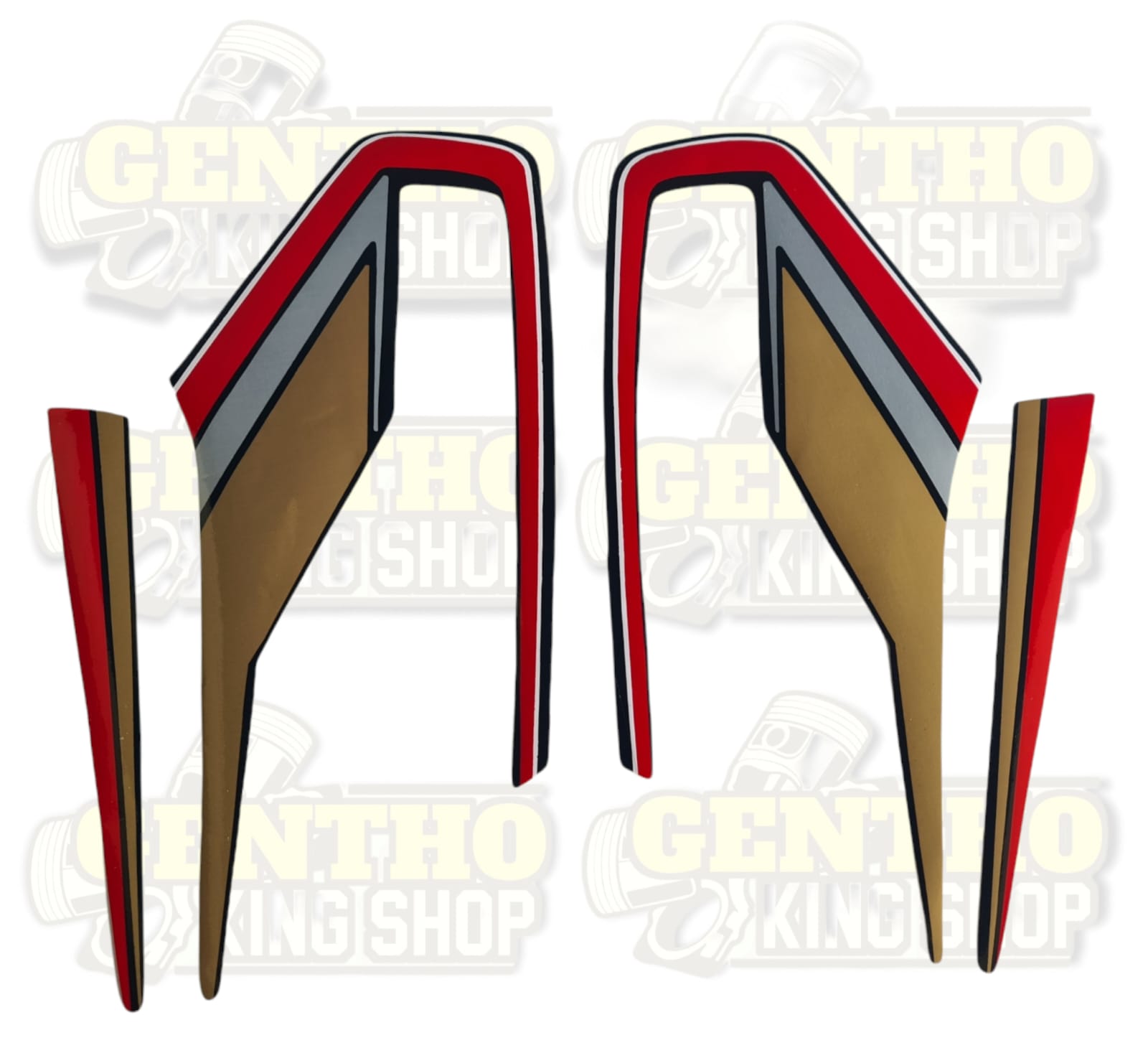 Strping Rx King Striping Rx King 1992สีดำสีแดงเต็ม - Gentho King Shop - ThaiPick