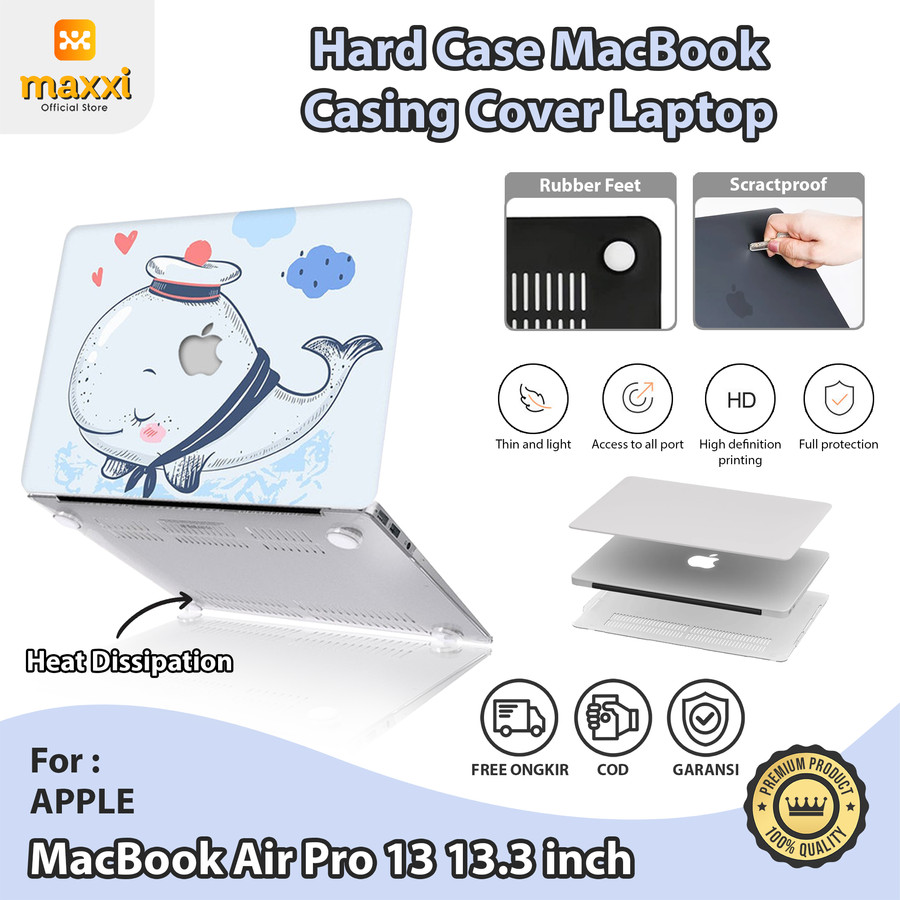 MacBook Air 13 M1 M2 2020 2021 2022 Premium Hard Case Scratch