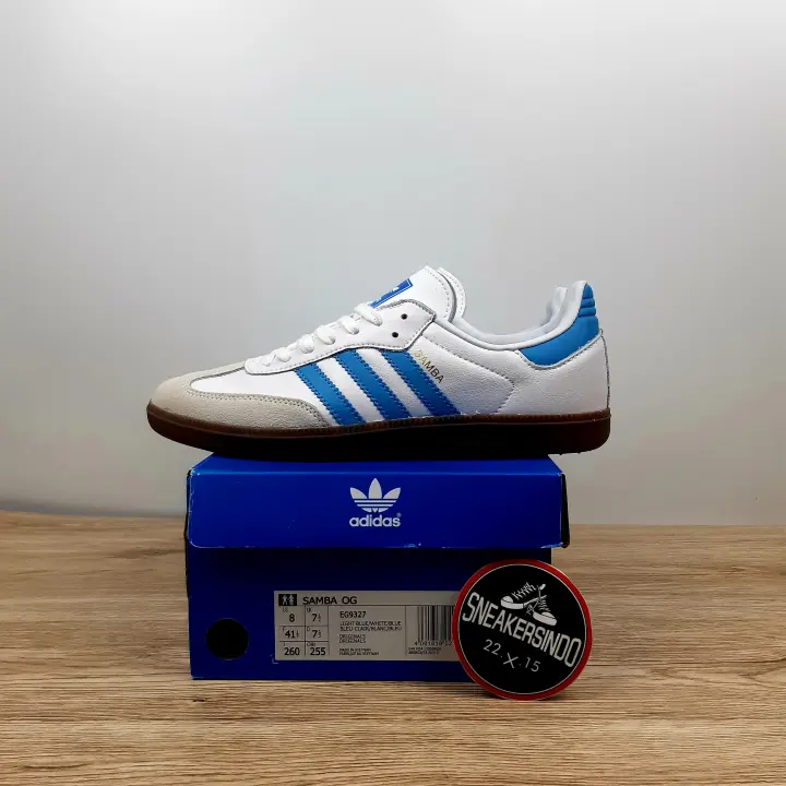 adidas samba blue sole