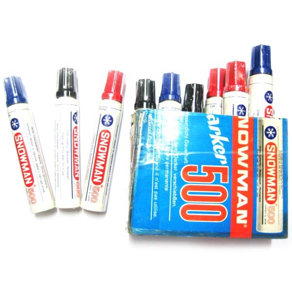 Spidol Permanen Jumbo 500 Snowman/Permanent Marker Lazada Indonesia