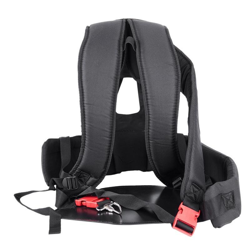 Grass Cutter Accessories Double Shoulder Strap Harness For Brush Cutter With Confortable Shoulder Padsleg Protection Panel