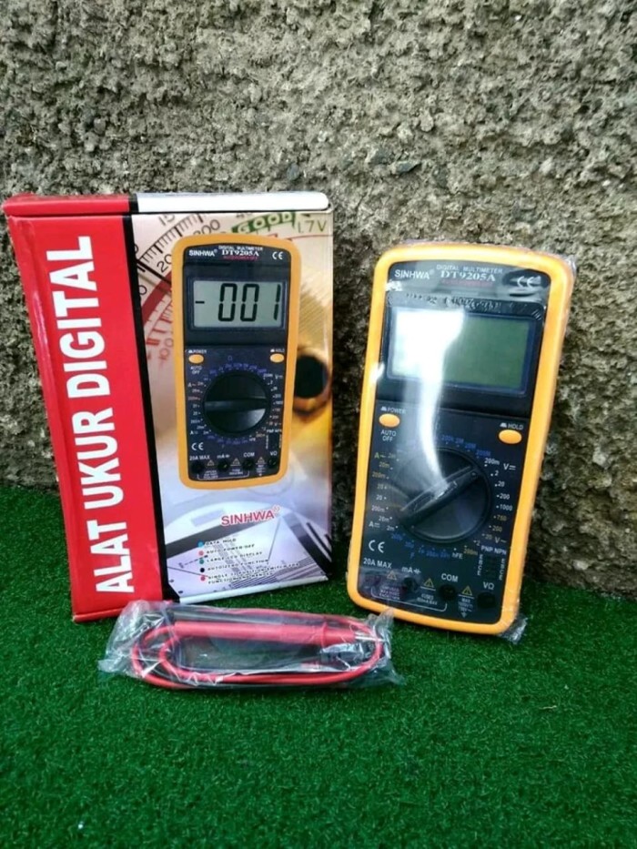 DIGITAL MULTIMETER MULTI TESTER DIGITAL BAGUS SINHWA DT9205A
