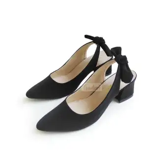 sepatu block heels