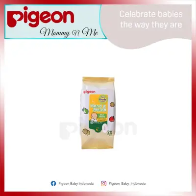PIGEON WIPES HAND & MOUTH 20