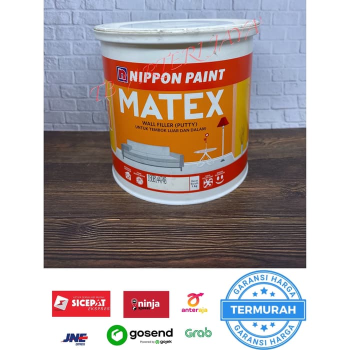 Bisa Bayar Dirumah Plamir Matex Nippon 1 Kg Dempul Tembok Retak Putty Limited Lazada Indonesia