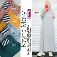 Londong Maxy Jumbo Jean Wash Model Baju Gamis Terbaru 2019