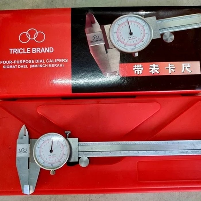 Sigmat Digital Analog 6 Inch Jangka Sorong Tricle Model Jam Lazada Indonesia