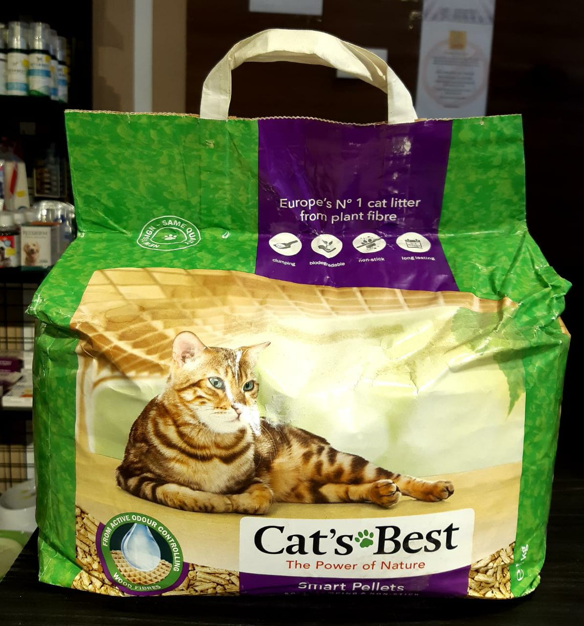 Cats Best Smart Pellets Cat Litter 5Kg / Pasir Kucing Kayu Premium