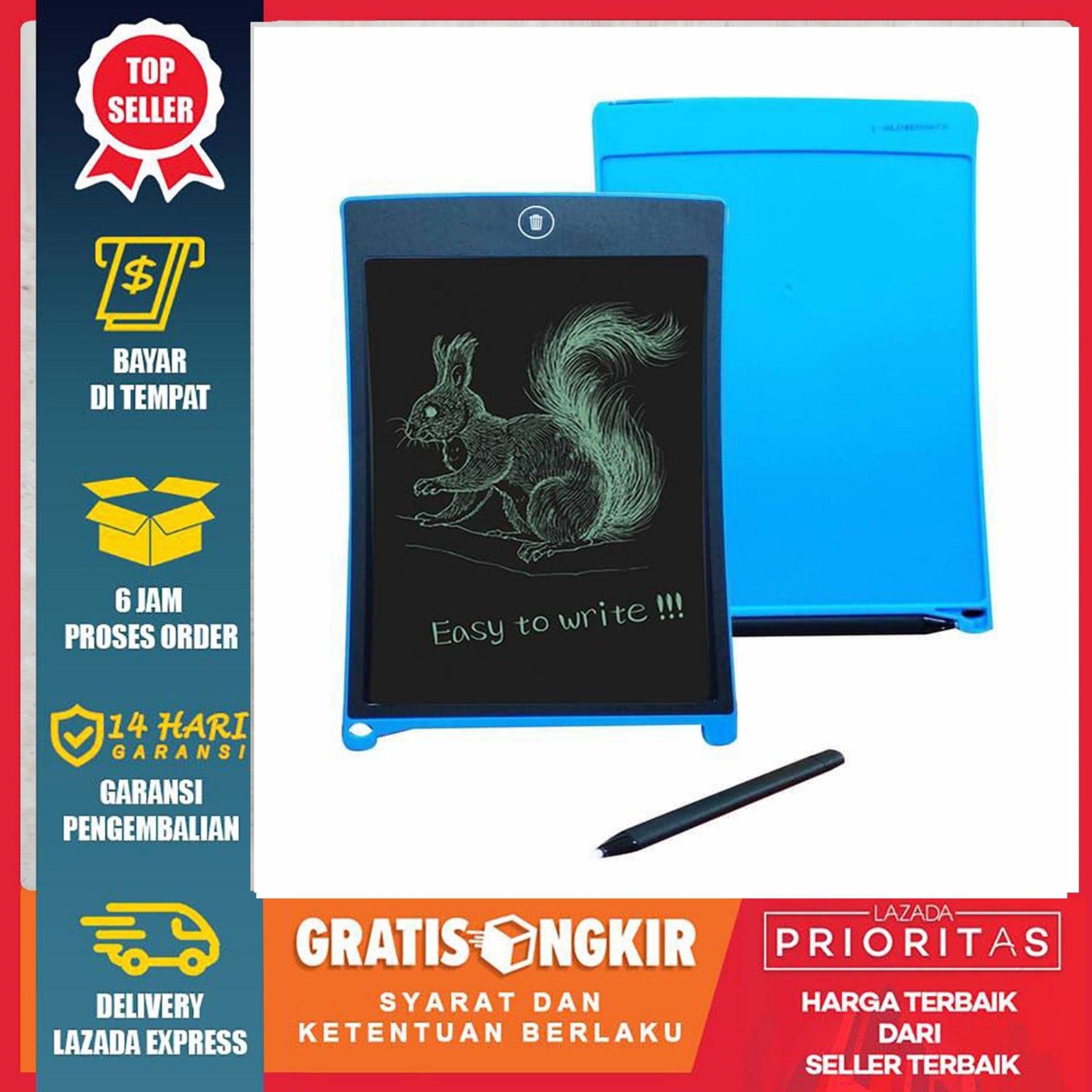 HIGH QUALITY - Premium LCD WRITING TABLET HSP85 / Papan Tulis Gambar Portable Tablet 8.5 Inch / LCD Drawing Writing Pad Pintar Gambar Digital Layar Tablet Digital Elektronik Fleksibel Drawing & Handwriting E-Note Serba Guna